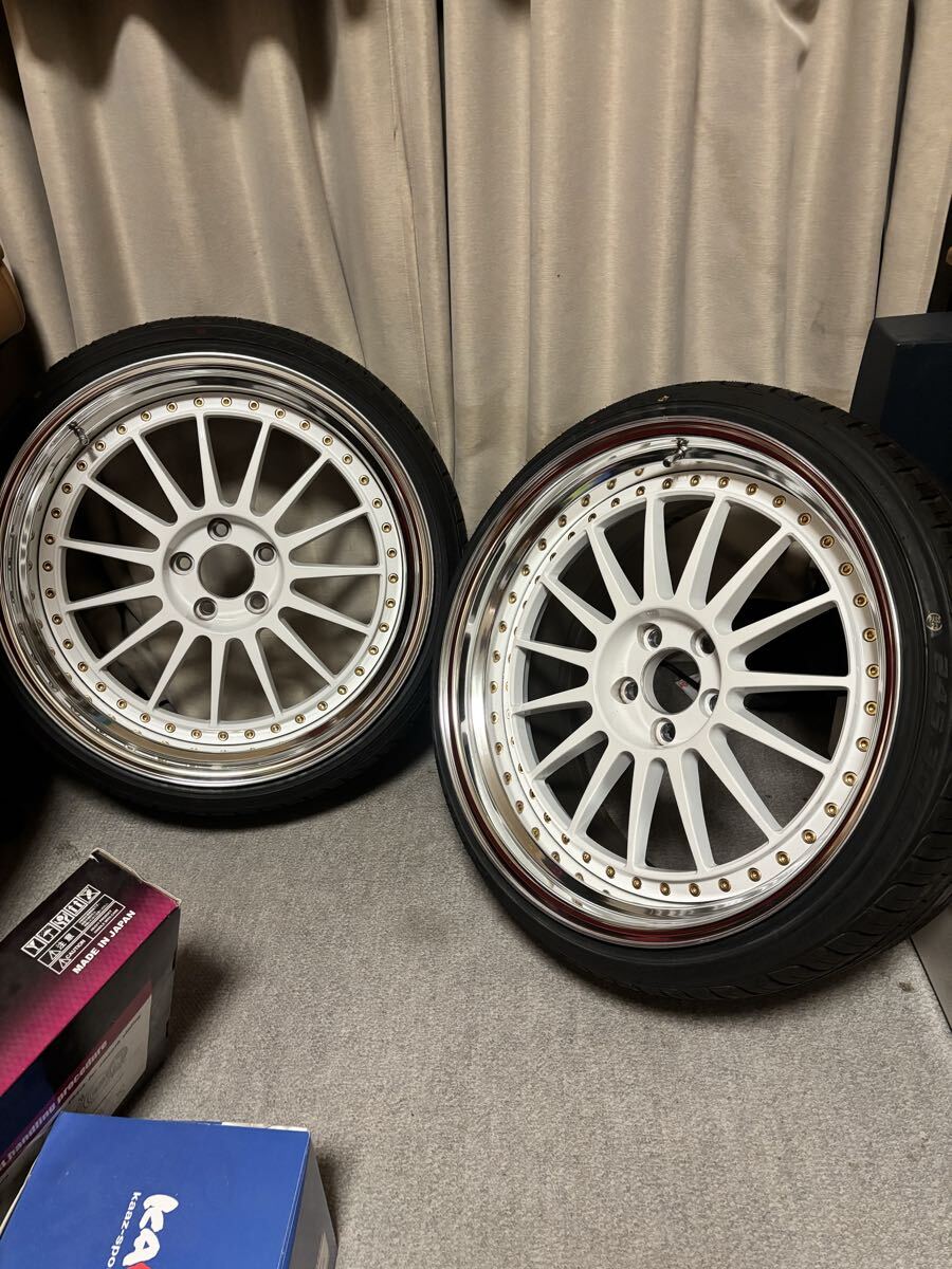 美品 】TANABE SSR SP4 20インチホイール4本セット F:9J+24/R:9.5J+18