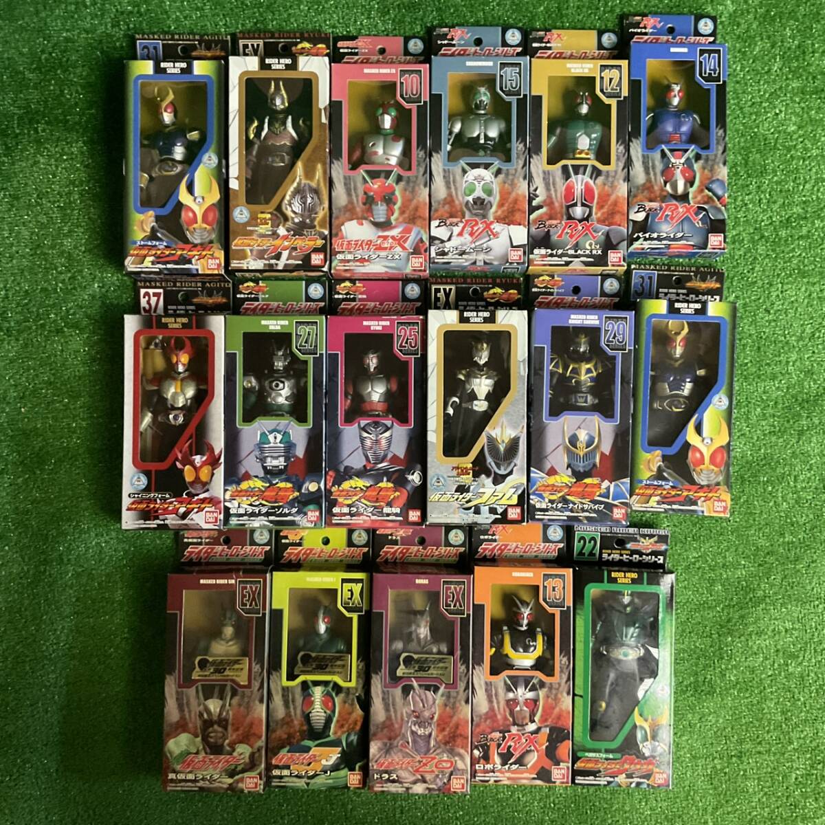 新品タグ付 仮面ライダーアギト 怪人シリーズ アンノウン 5体セット