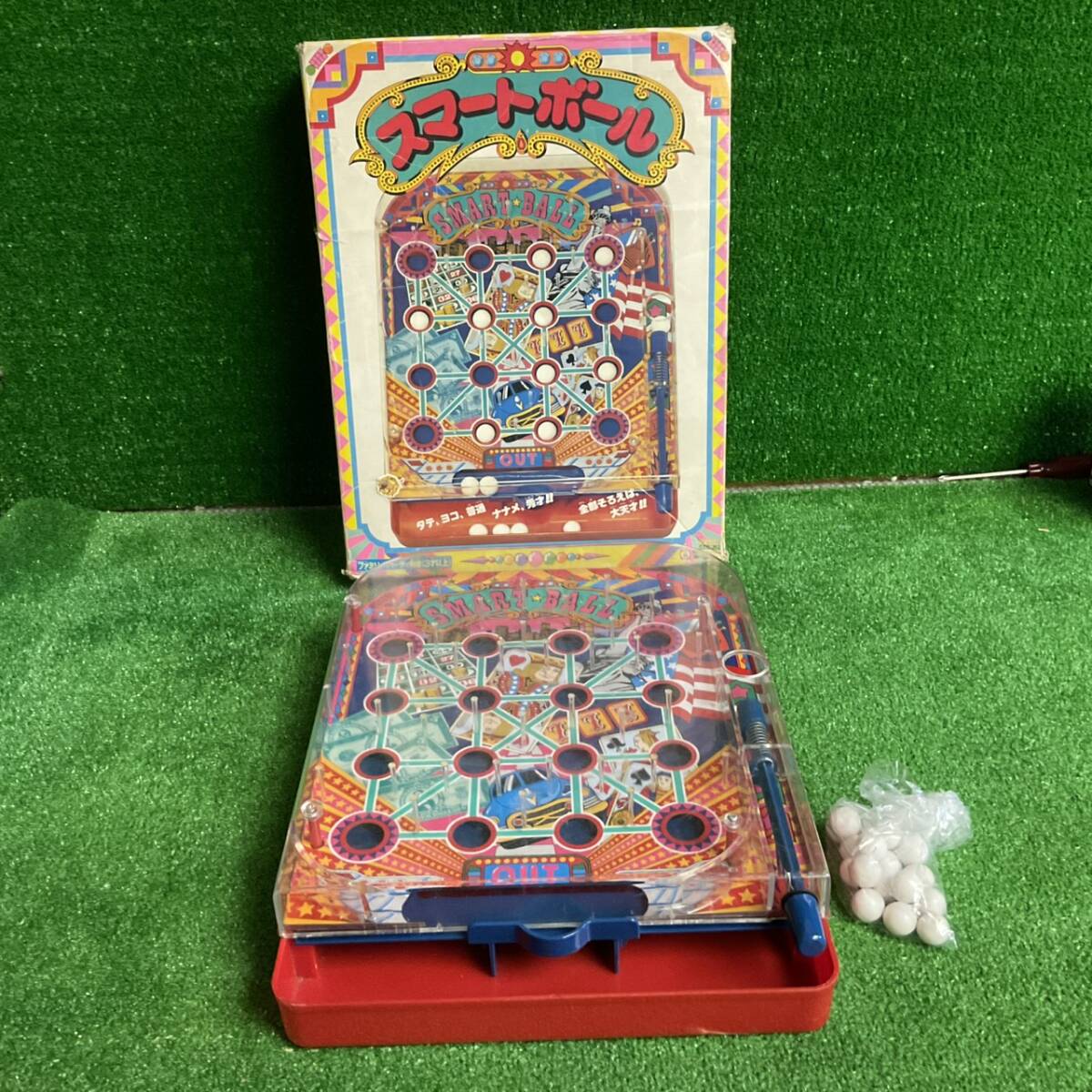 Y6 ツクダオリジナル 後楽園球場型野球盤 昭和レトロ ボードゲーム