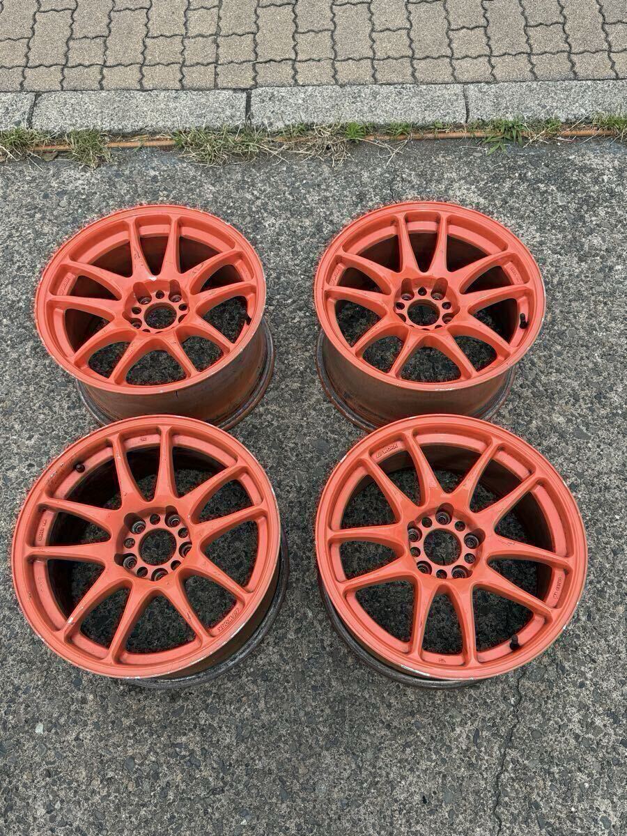 ☆格安 希少 WORK ワーク エモーション XT7 17 9j 5穴 4本セット