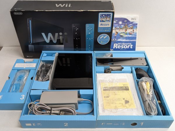 未使用】☆ Wii ☆ Wiiリモコンプラス Wiiスポーツリゾート 同梱版