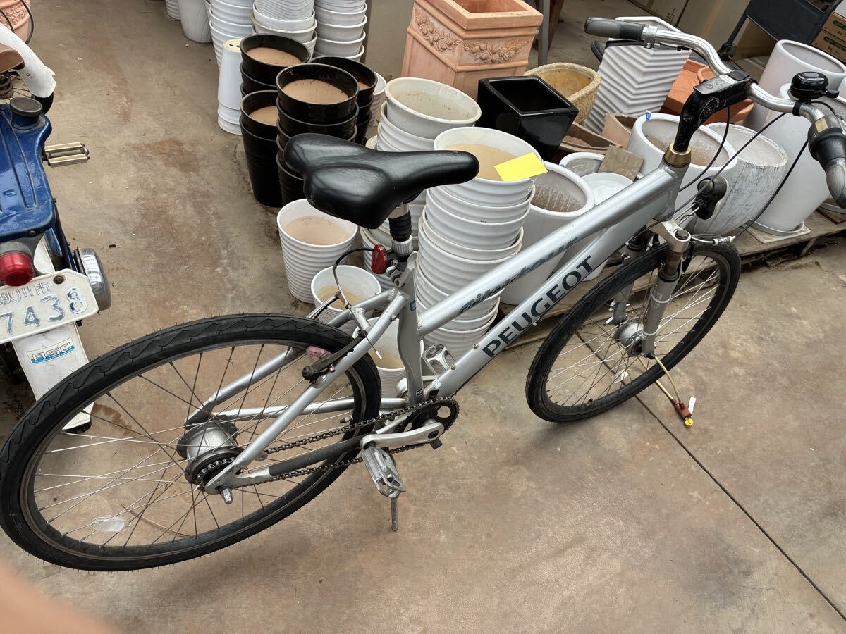 □J163□ プジョー PEUGEOT CYCLES Paris a Velo Retro クロスバイク