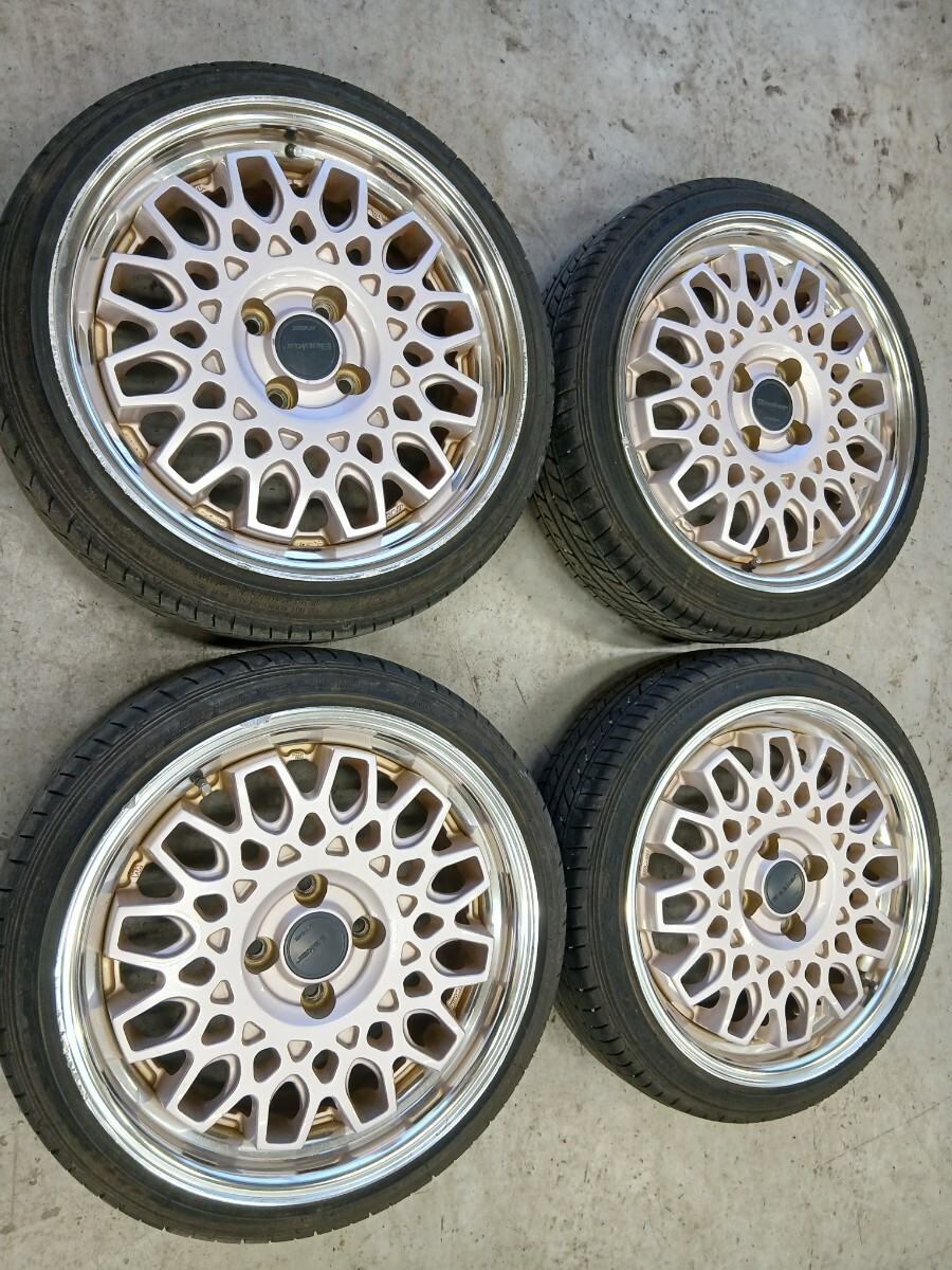 中古品 WORK Seeker CX ワーク シーカー 7J 8J 16インチ 4H PCD100