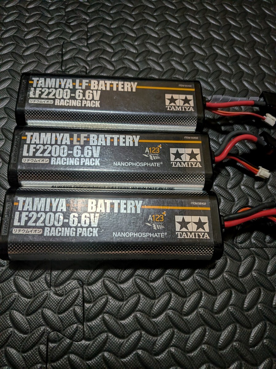 TAMIYA LF BATTERY LF3700-6.6V(タミヤ・LFバッテリー LF3700-6.6V