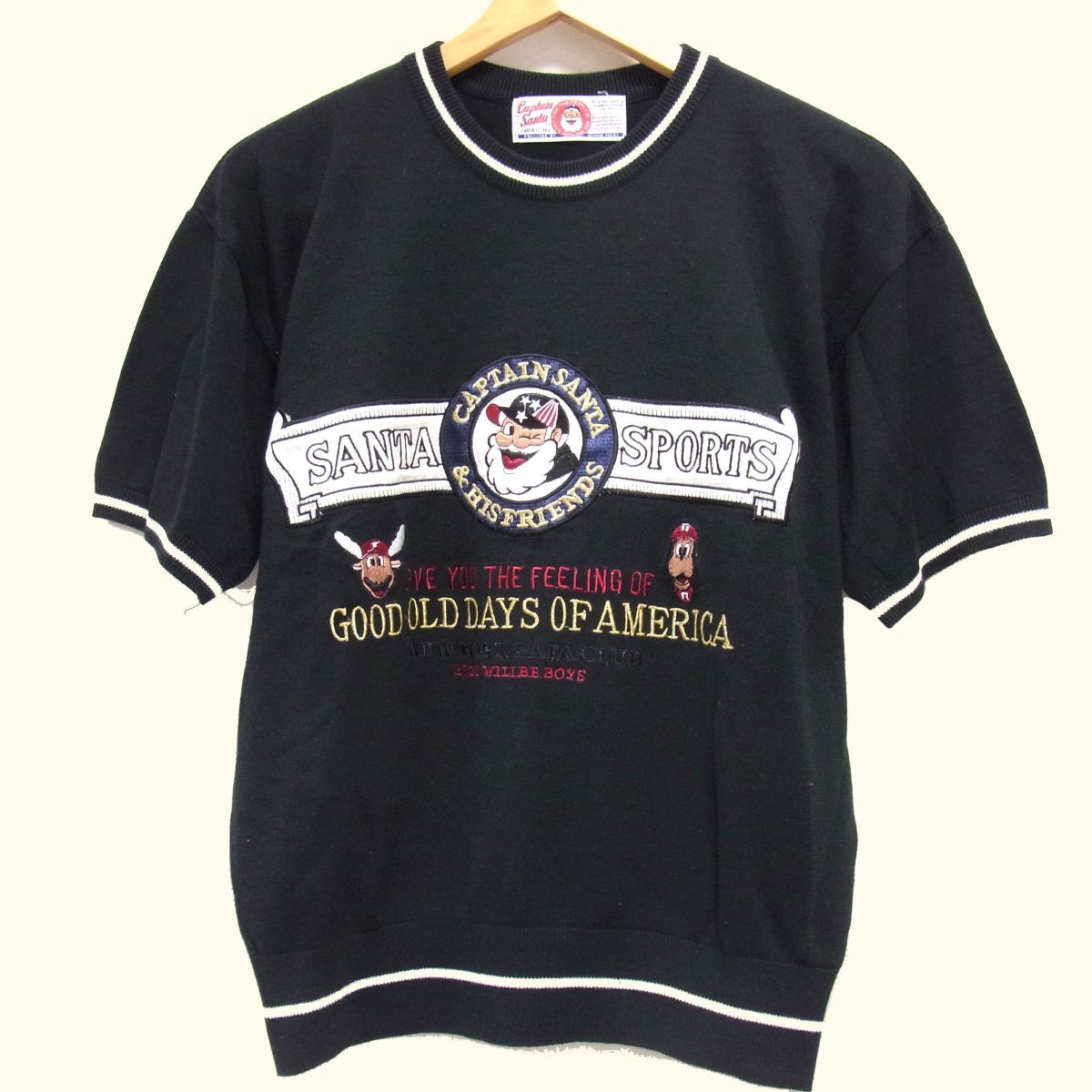 コラボ Tシャツ 限定品西城秀樹 キャプテンサンタ YMCA Mサイズ HIDEKI