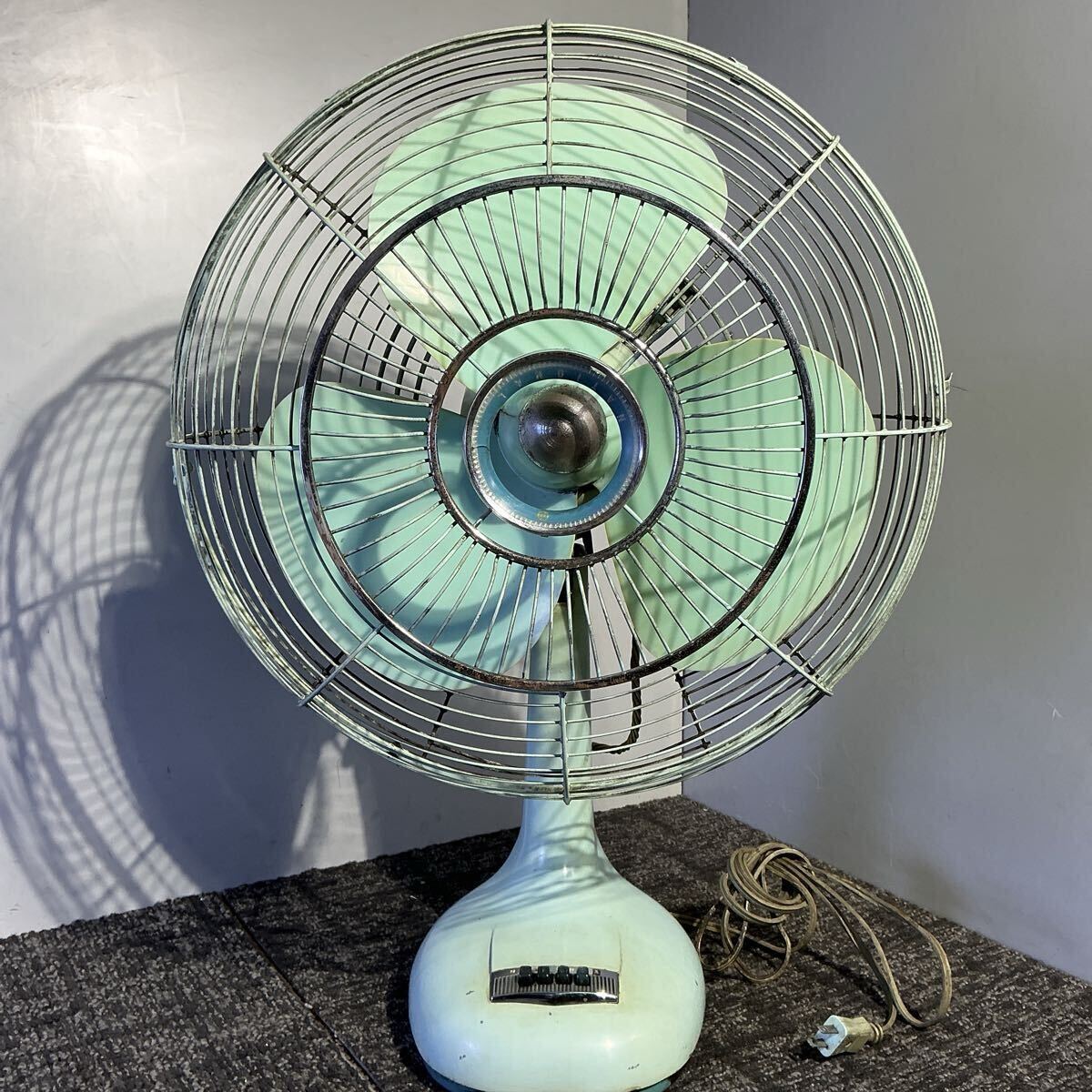 中古】古い扇風機 昭和レトロ NATIONAL ナショナル F-30FE 動作品
