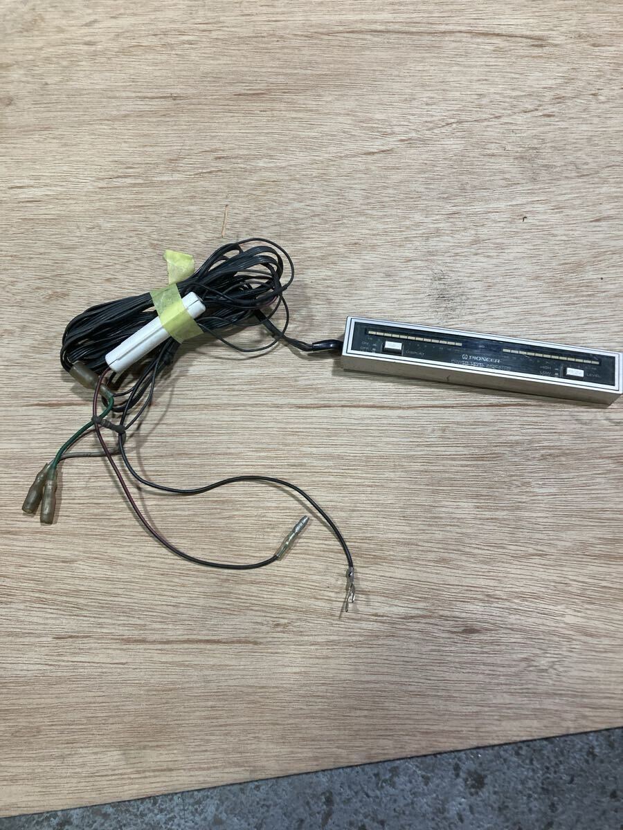 PIONEER POWER LEVEL INDICATOR ☆Pioneerロゴ位置のむぎ球を3020