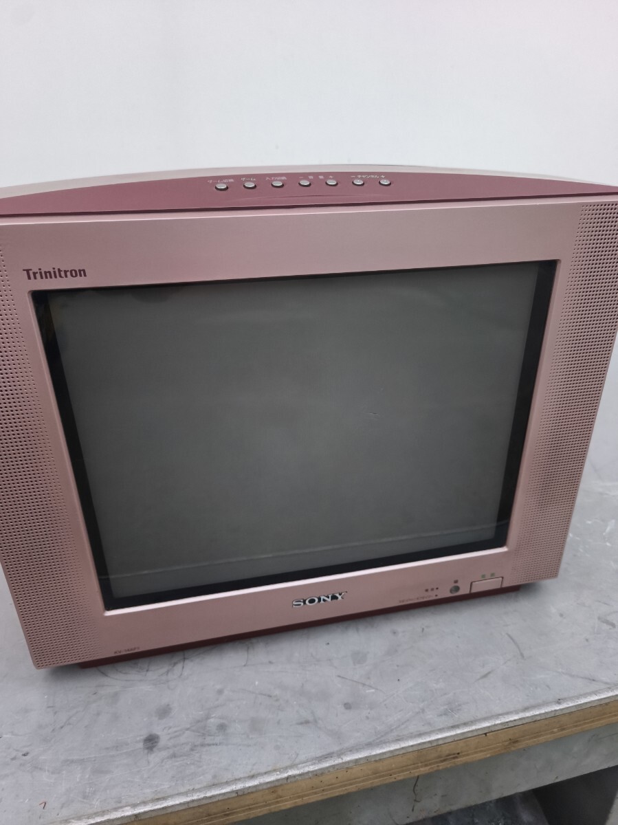 SONY/ソニー Trinitron/トリニトロン 14型/インチ 高画質平面/フラット