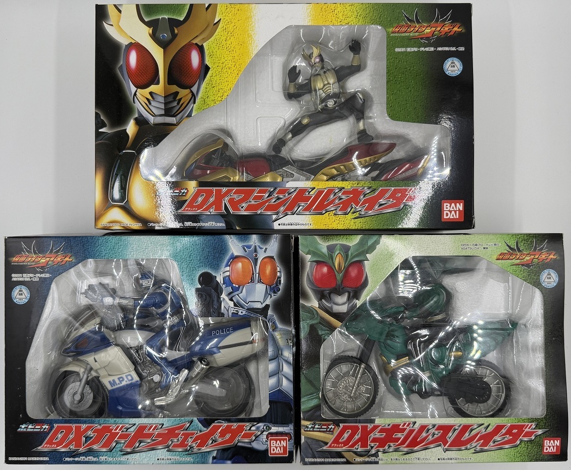 ☆ 装着変身 仮面ライダーG3-X、ポピニカ DXガードチェイサー/付属品