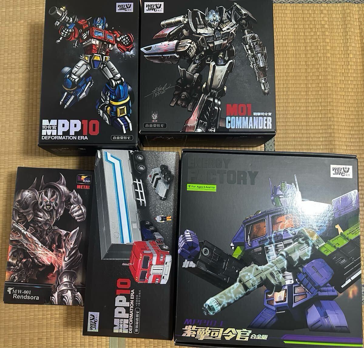 ブラックアウト MPM マスターピース WEIJIANG Robot Force シリーズ