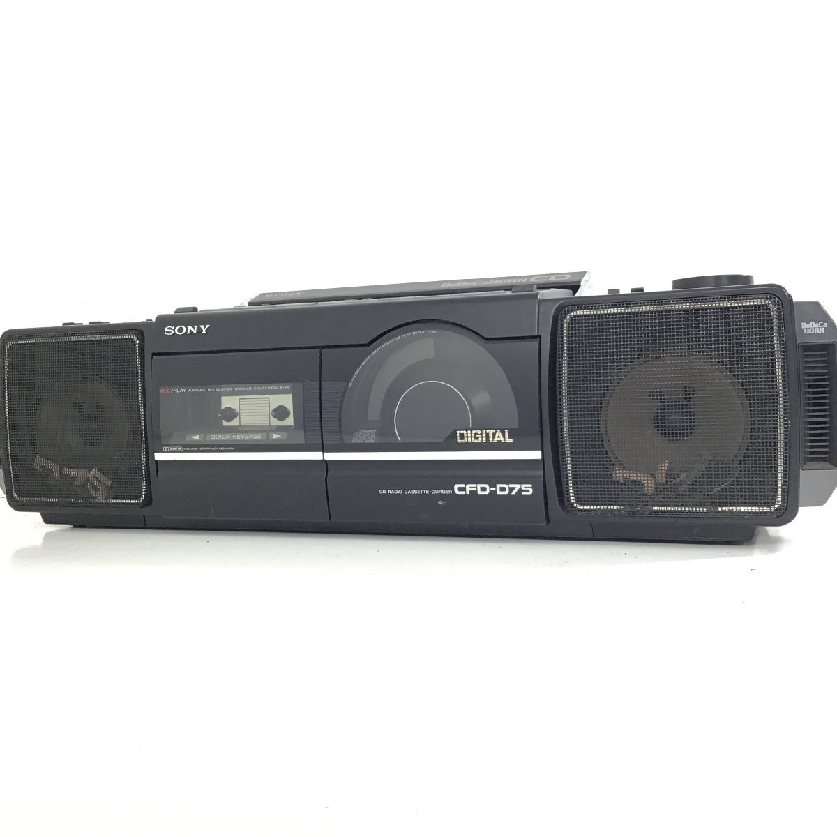 中古】(再)F90 SONY ソニー CFD-900 CDラジカセ ドデカホーン 箱付
