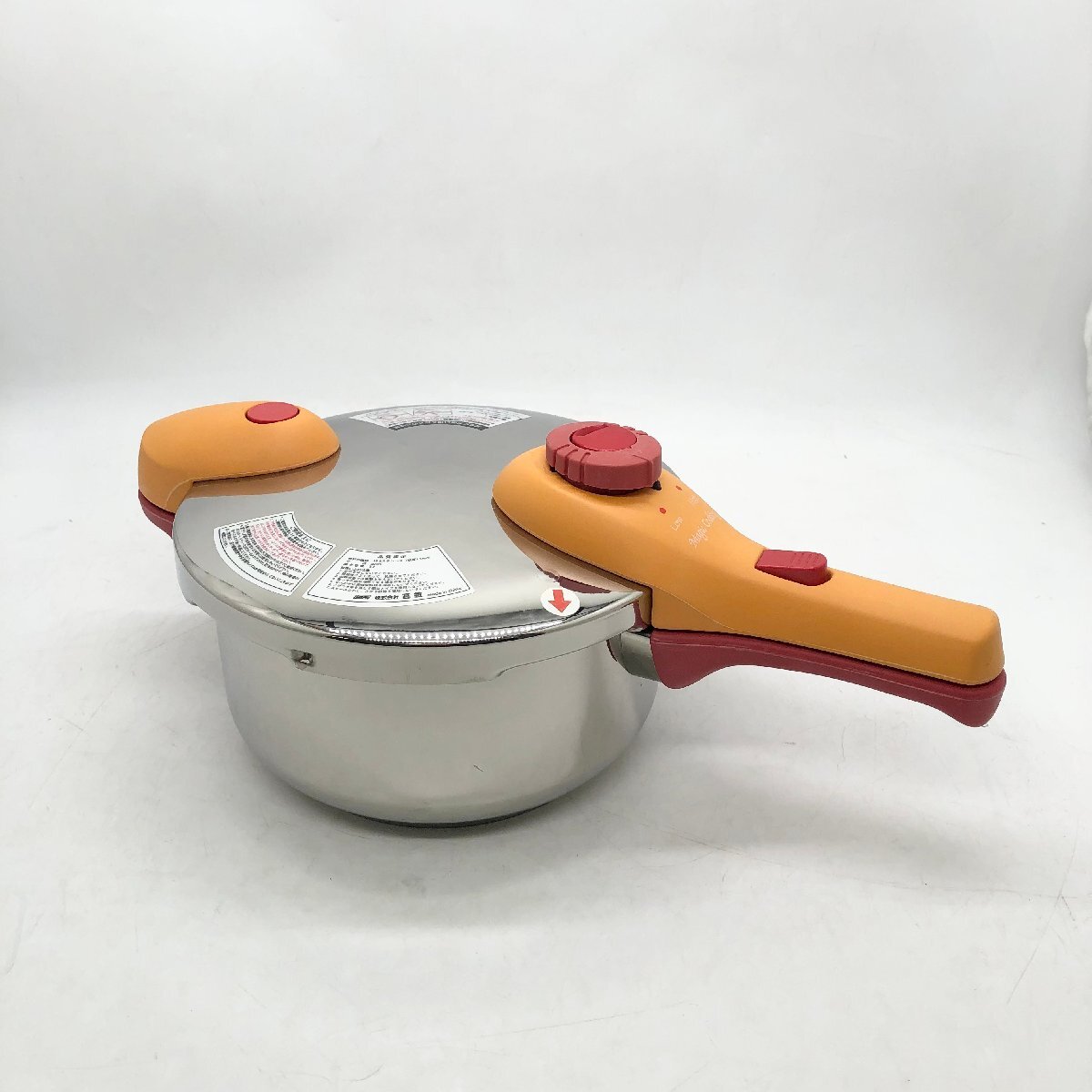 松居一代プロデュース 圧力鍋 Magic Cooking MK-1 20cm 満水3L IH対応