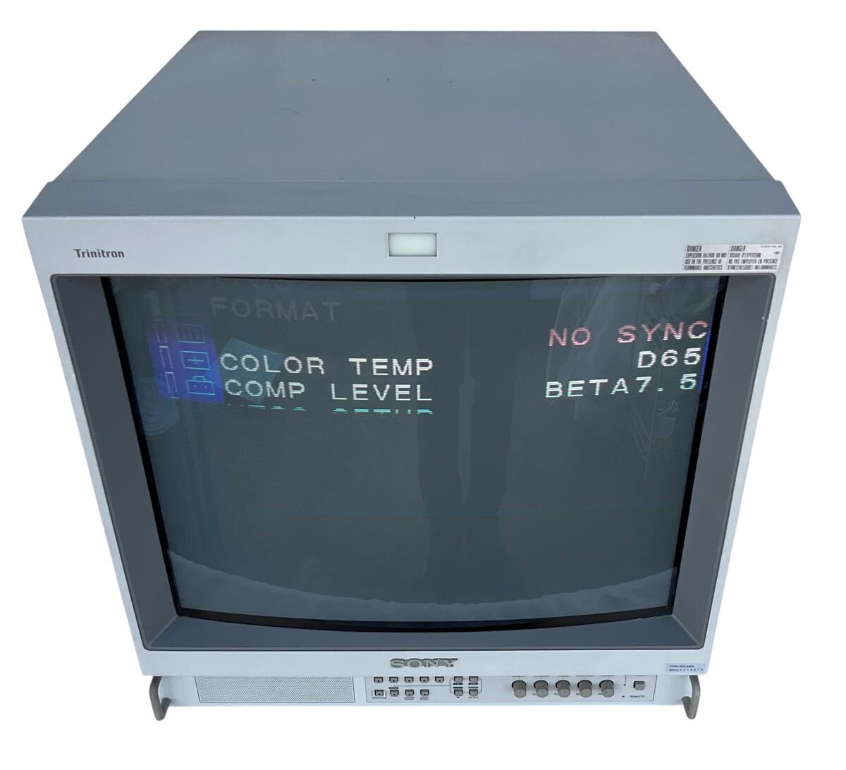 SONY トリニトロン カラービデオモニター PVM-1455MD 内視鏡用 ソニー
