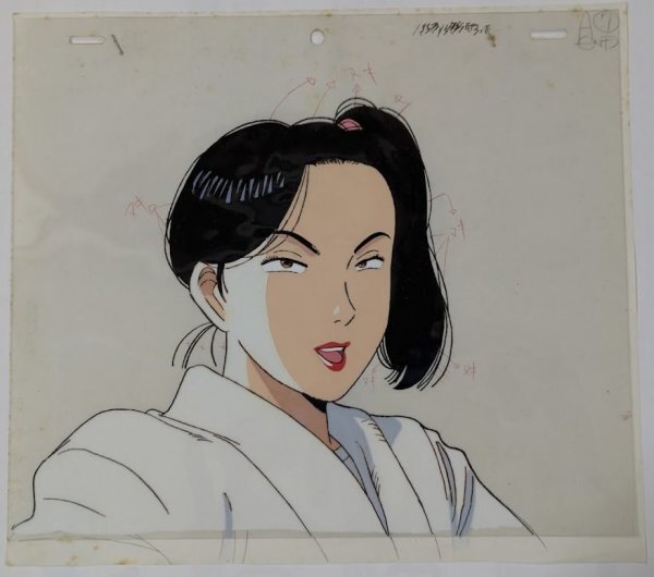やや傷や汚れあり】☆セル画 原画 YAWARA 本阿弥さやか 浦沢直樹 A-2