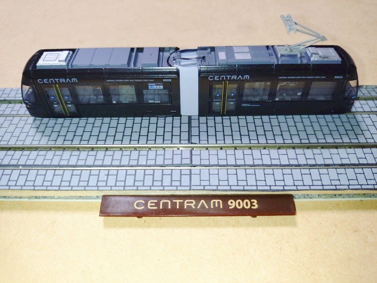 KATO 14-802-3 富山市内電車環状線 セントラム 9003 黒 美品 室内灯