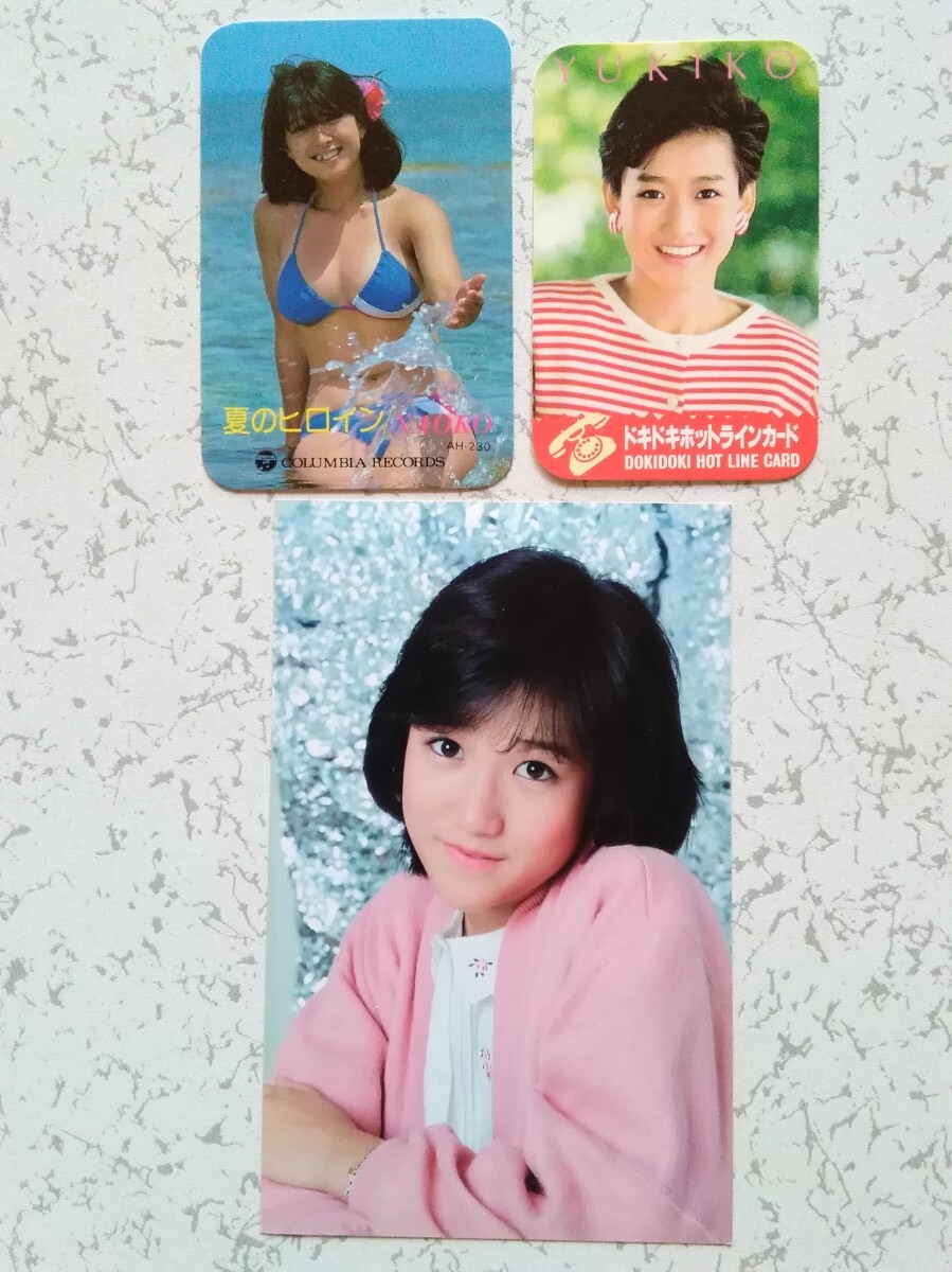 新品】昭和 アイドル 河合奈保子 レア 貴重 プロマイド L版 写真 22枚