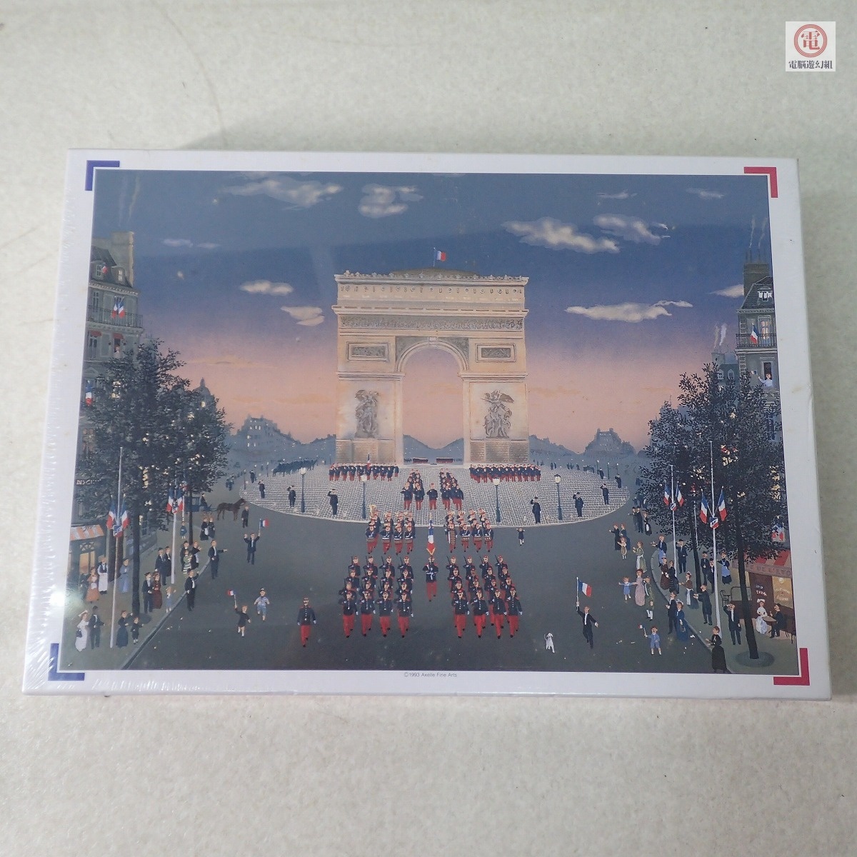 中古】k629 ジグソーパズル パリの空から ミッシェル・ドラクロワ 1000