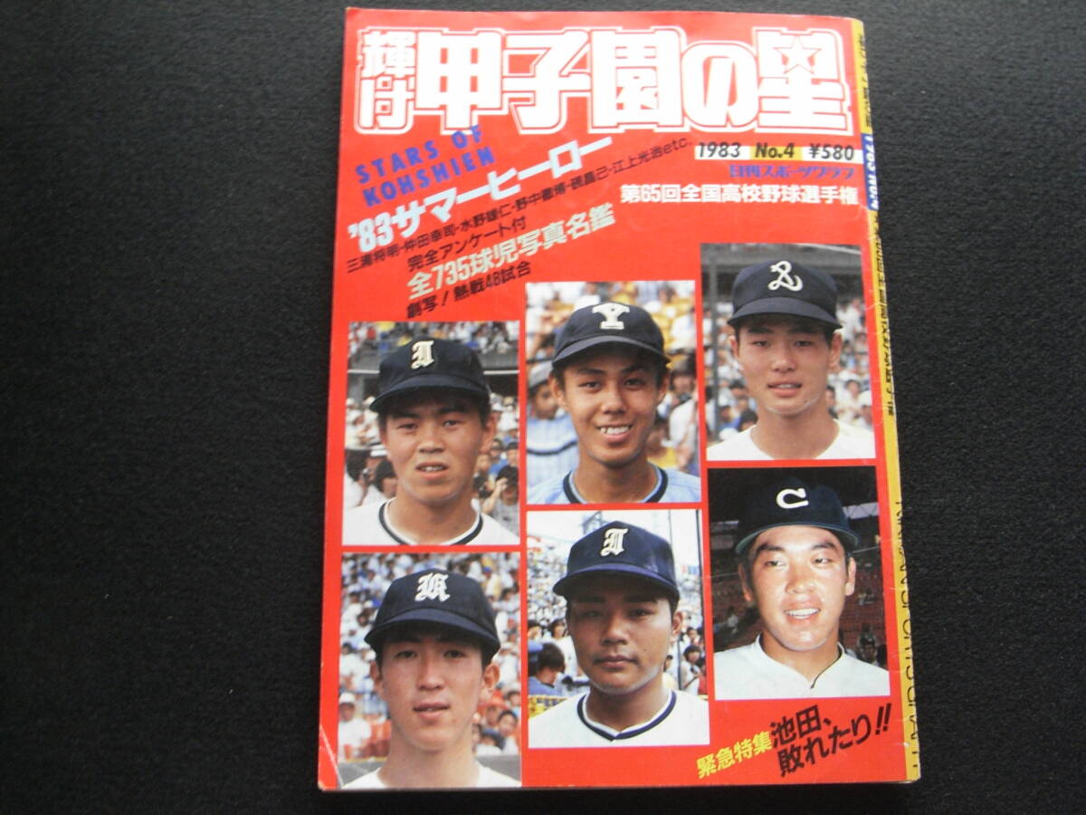 1983年 高校野球 選手権 準決勝 PL学園vs池田 DVD 桑田 清原 水野の