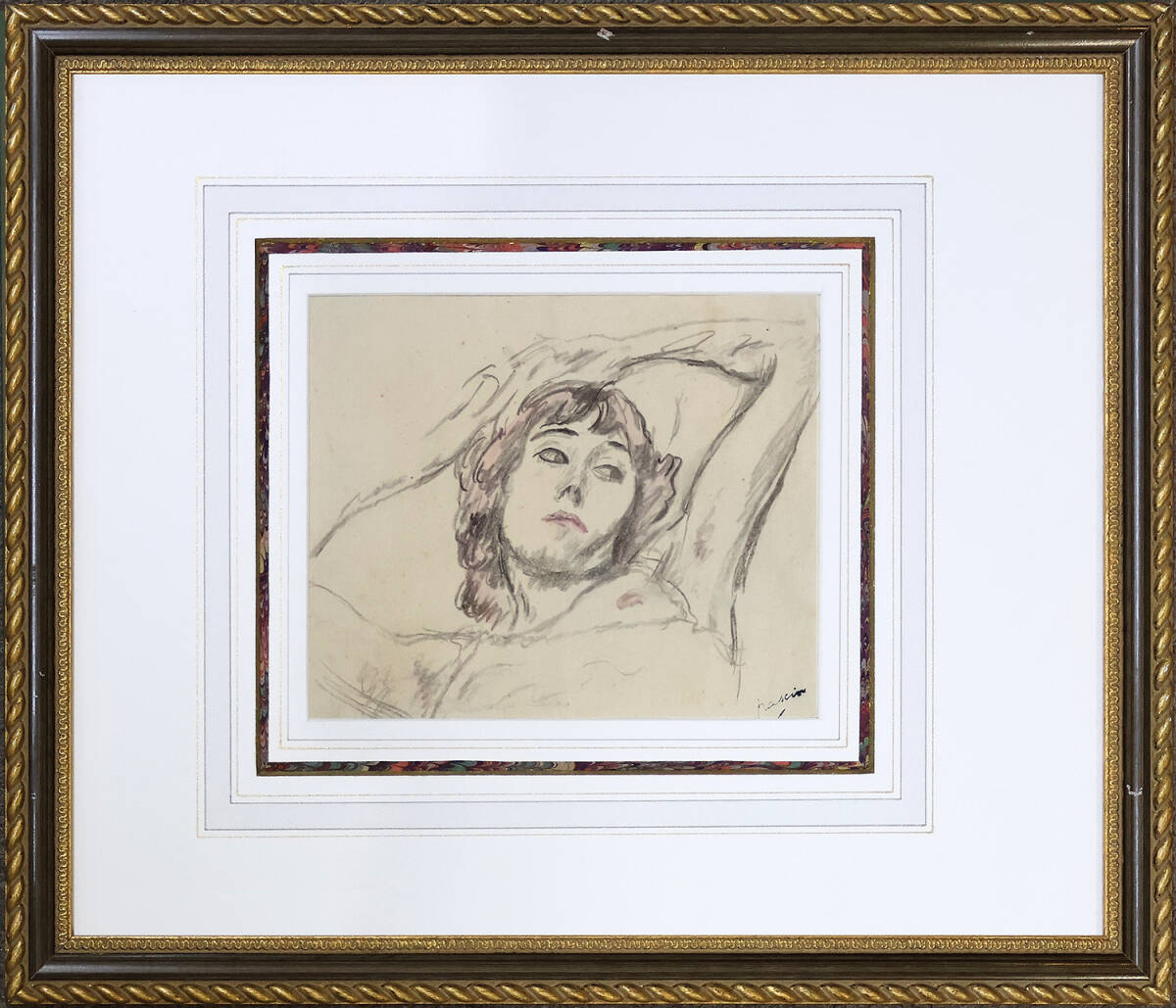 ☆蔵出し！美しい風景画／水彩画【アンチーブのピカソ美術館／南