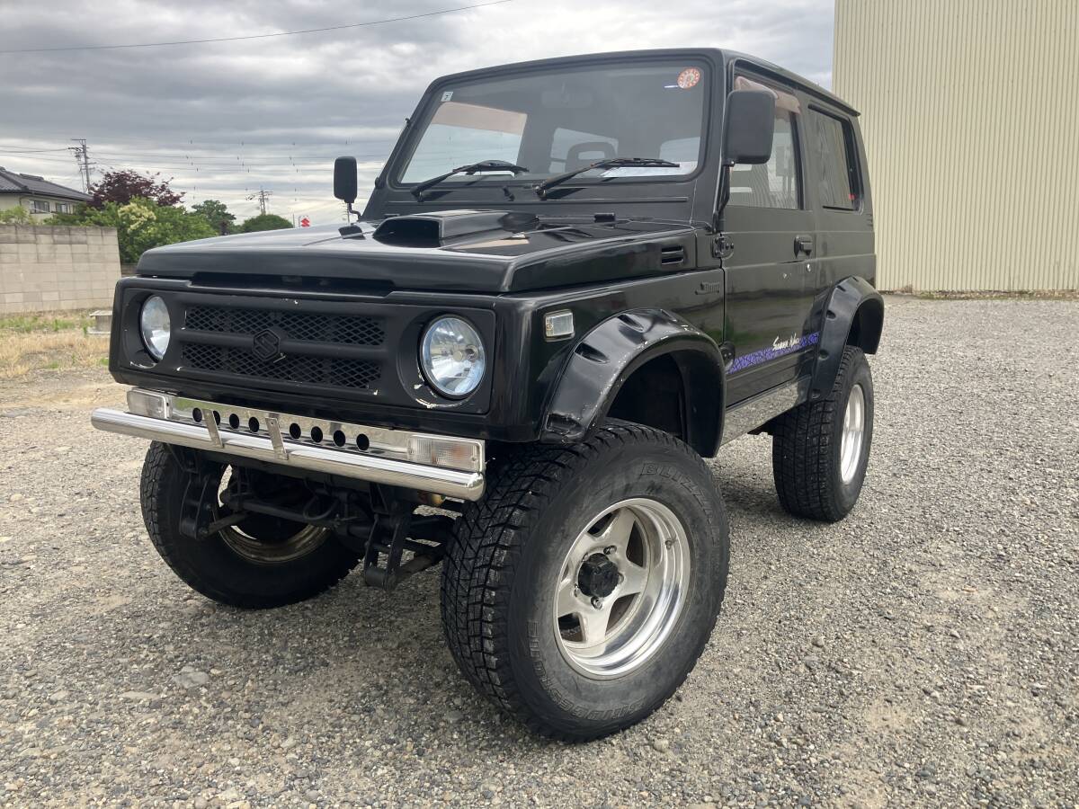 suzuki スズキ ジムニー JA11 H4年 AT オーバーフェンダー リフト