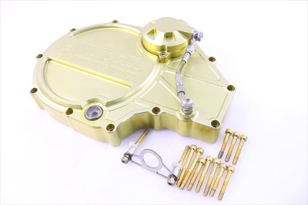 中古】ZRX1200R[41社外wheelieクラッチカバー ウィリー]検ZRX1100｝Cの