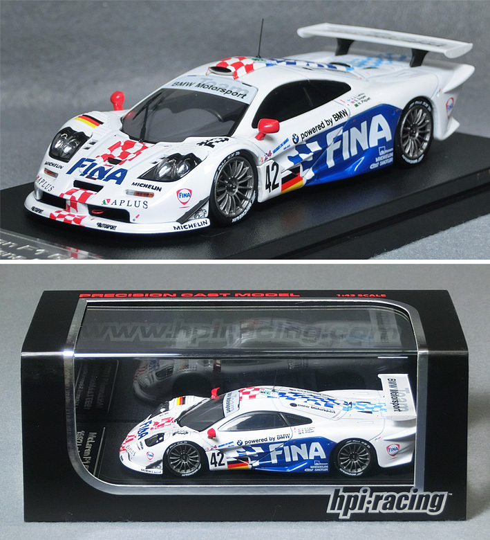 エブロ Hpi racing 1/43 2000 マクラーレン F1 GTR JGTC #21 Zero ゼロ