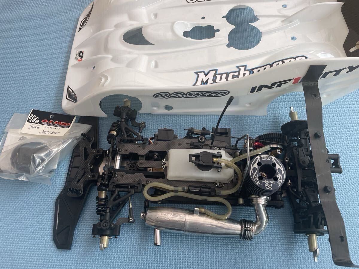 中古RC 1/8エンジンカー Serpent EXCEL (サーパント エクセル 9000）2