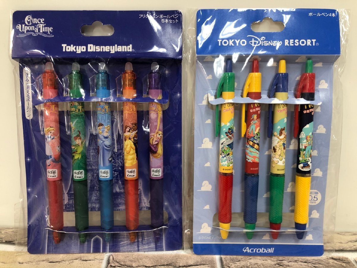 フリクション　ディズニー　ツムツム　ボールペン3本 新品】新品 フリクションボール 3色 消えるボールペン ディズニー