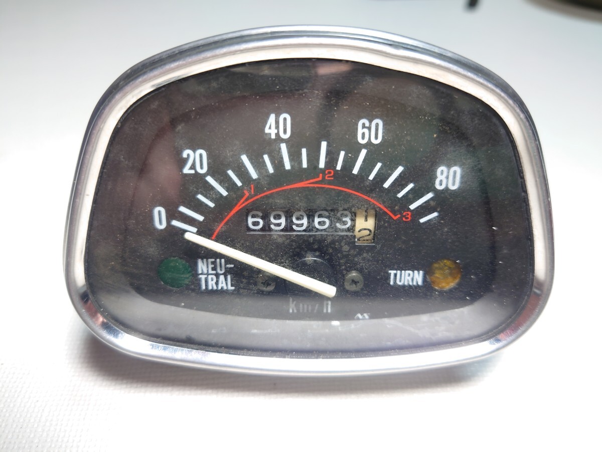 MBX50 初期型90キロ表示メーター MBX50/MBX50F/MBX80/NS-1/NS50Fの落札