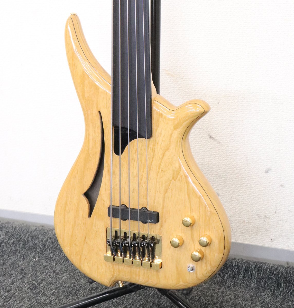 ジャンクGrecoフレットレスベース（改）グレコ/リバースヘッドFretless