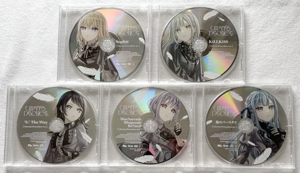 未使用】Ave Mujica ゲーマーズ特典セット 缶バッジブロマイド各一点