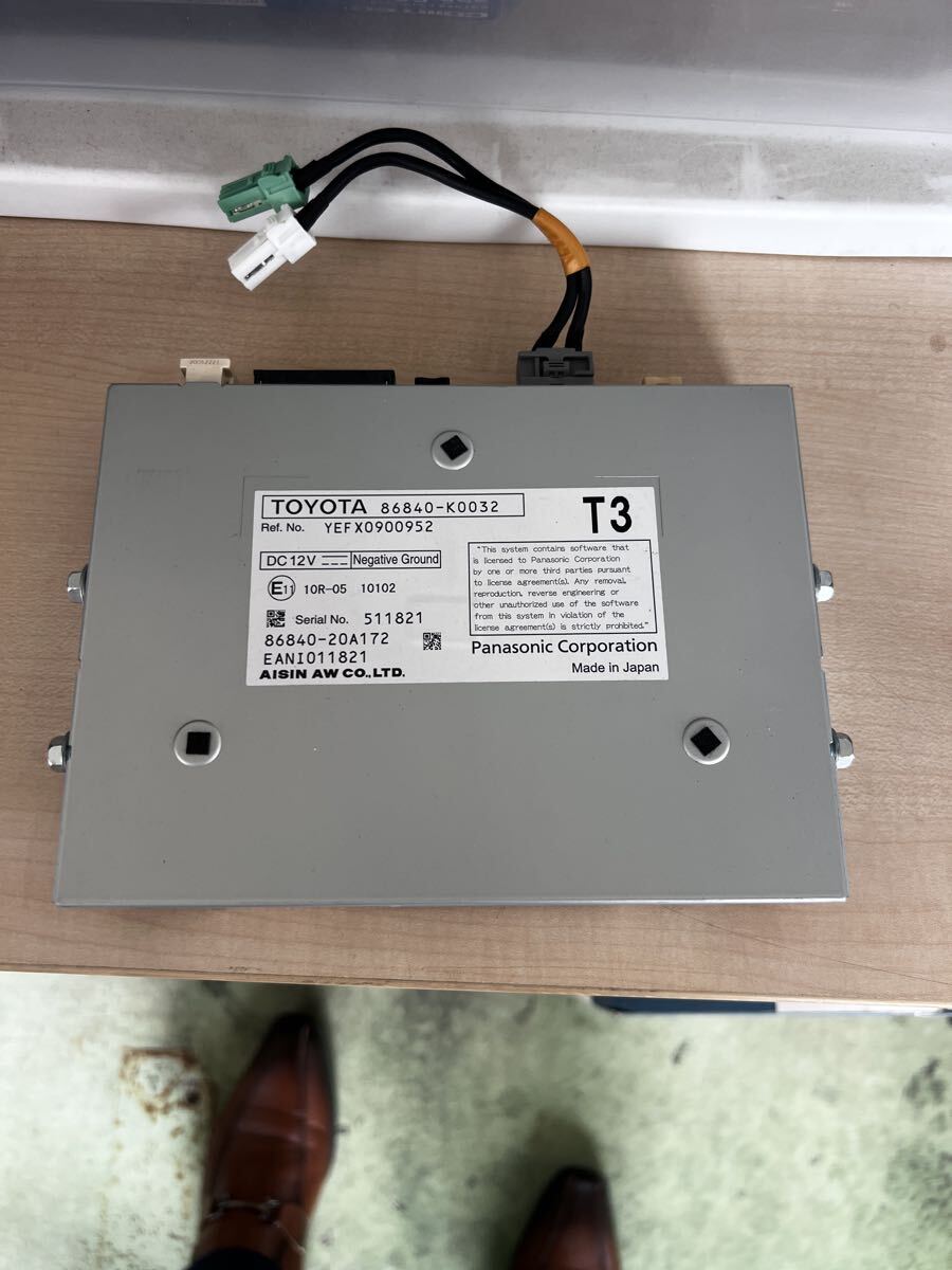 新品】トヨタ純正 ビルトインETC 2.0 ディスプレイオーディオ用 ナビ