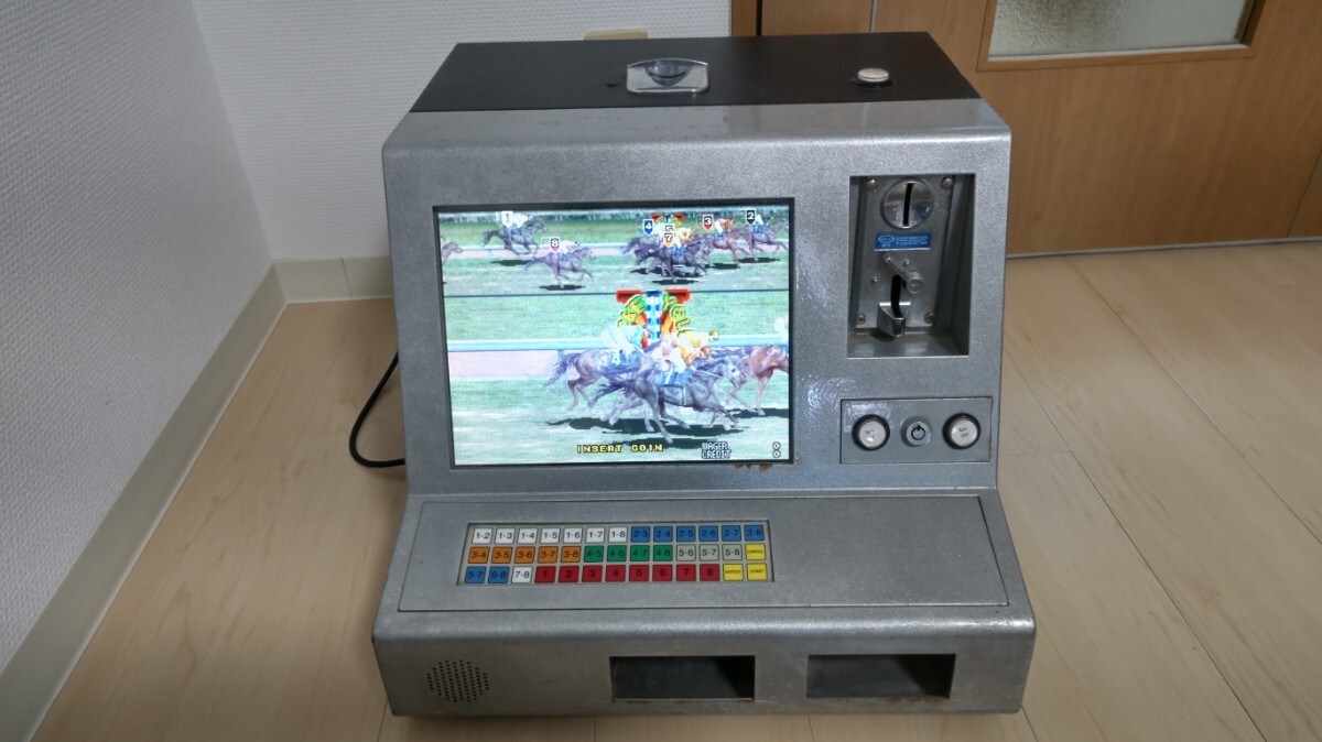 昭和レトロ 卓上型レインボー 卓上ゲーム機 クイズBOX コンステラ