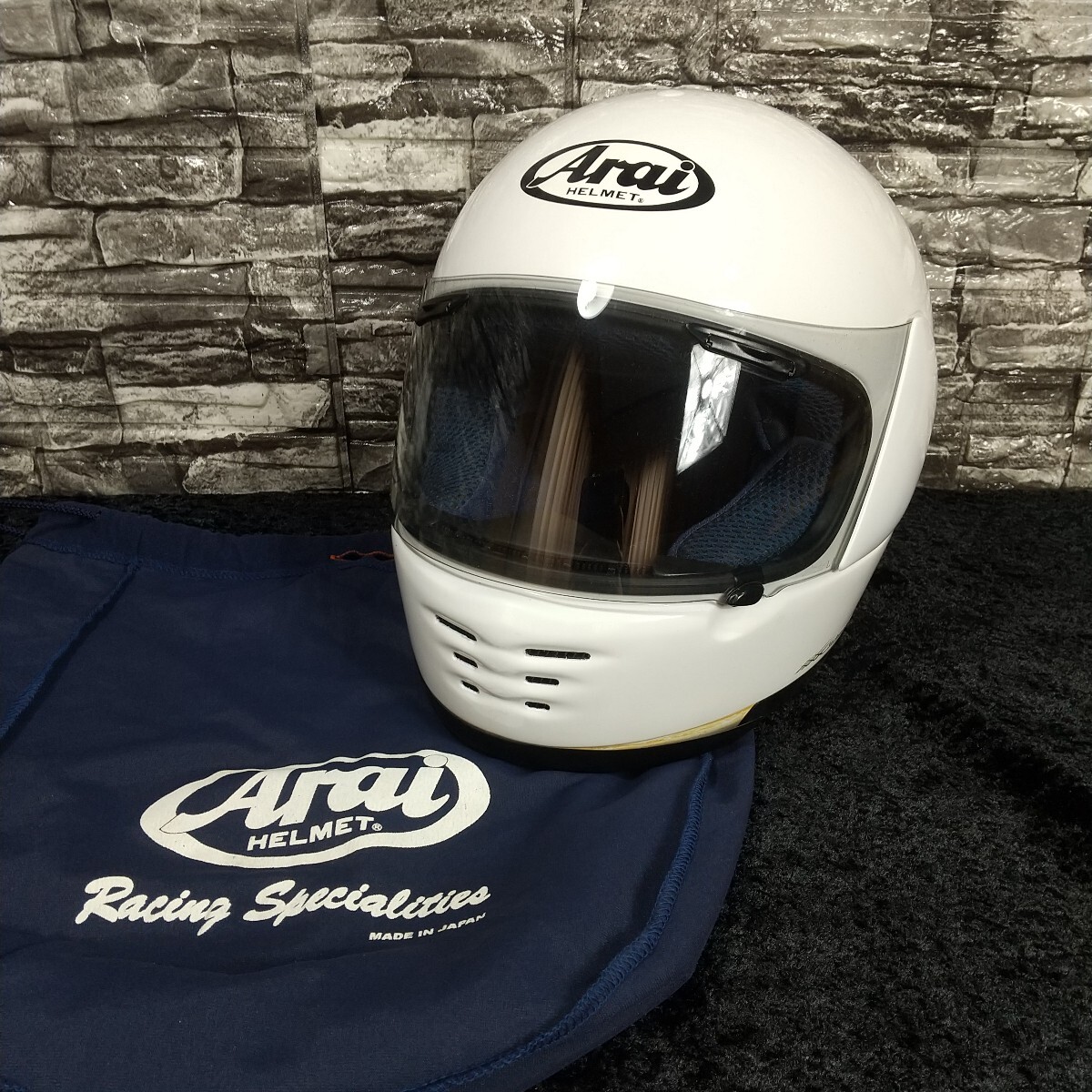 ☆ Arai/アライ ヘルメット ラパイド μ(ミュー) Mサイズ 57-58㎝の落札