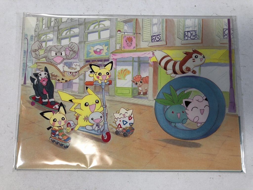 ポケモン ポストカード 5枚セット ふくやまけいこ作の落札情報詳細