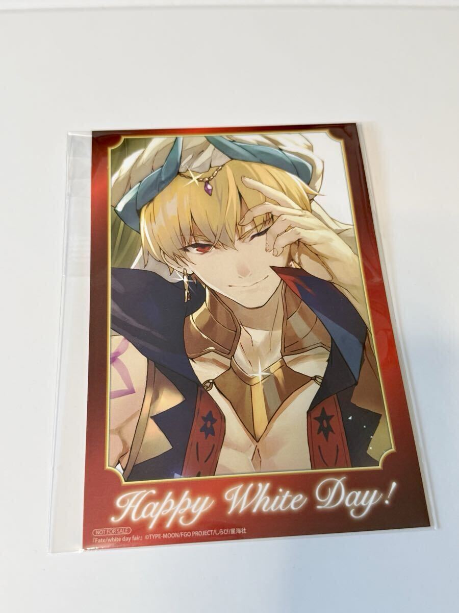 新品】Fate ギルガメッシュ グッズセット ポストカード/ステッカー 他
