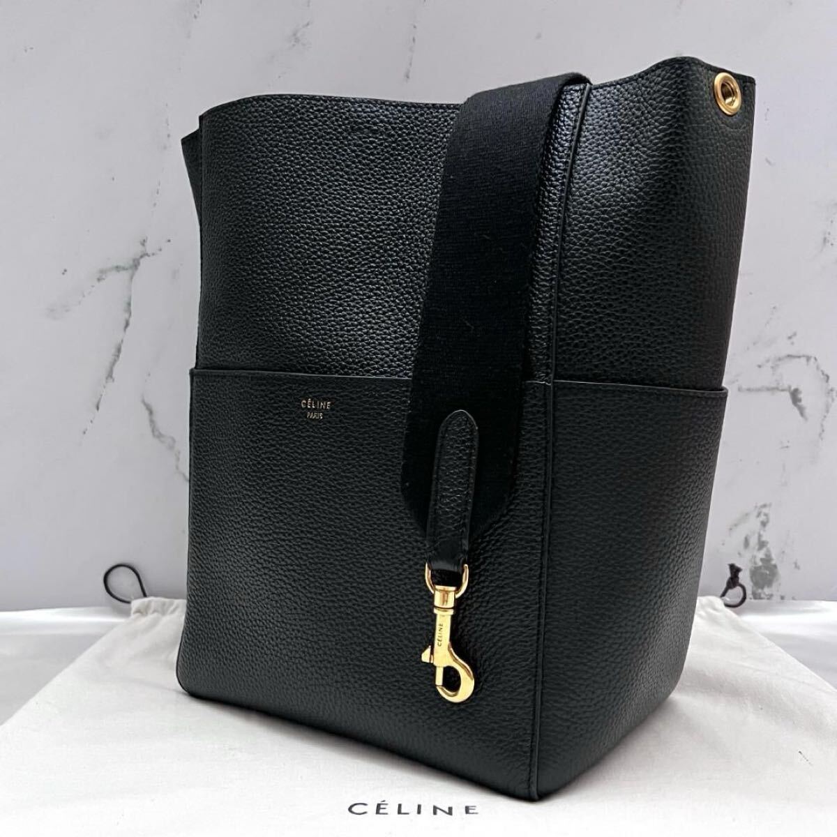 CELINE / セリーヌ | フィービー期 カバファントム レザー トート 