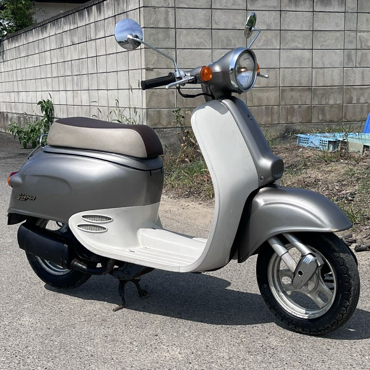 中古】□AF53 ジョルカブ 社外クリアテールASSY 中古品 レストア 修理