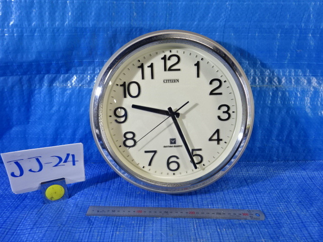 現状品 CITIZEN 大型屋内用 電波時計 壁掛け時計 4MY660 オフィス学校