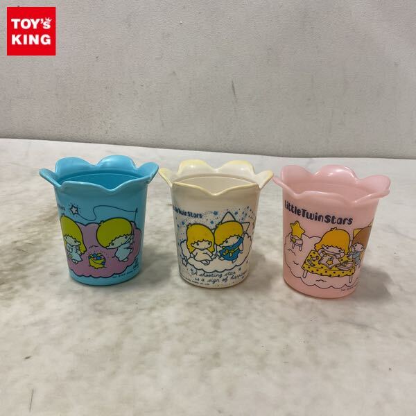 Little Twin Stars キキララ アイスクリームカップ 三種3個 商品の状態