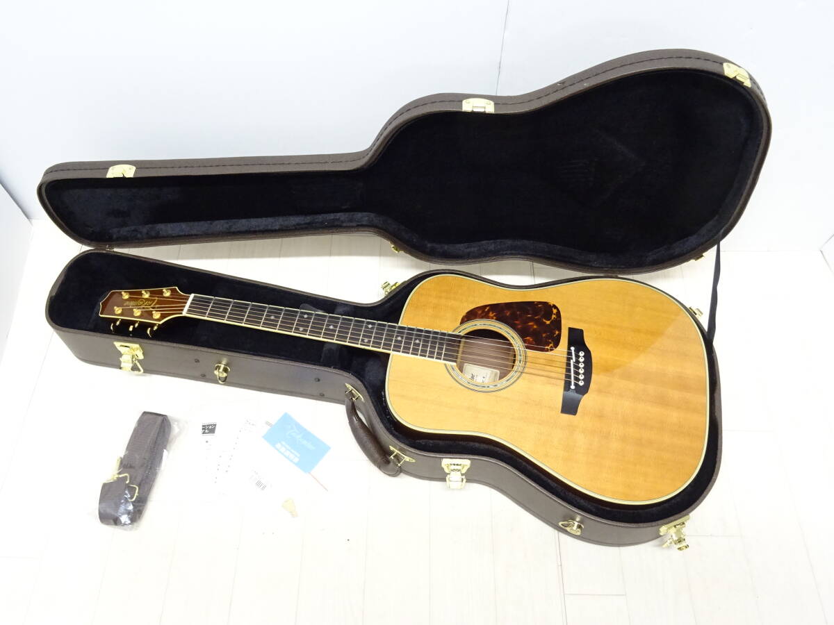 タカミネ○Takamine○PT-105○ブラック○エレアコ○純正HC付○の落札