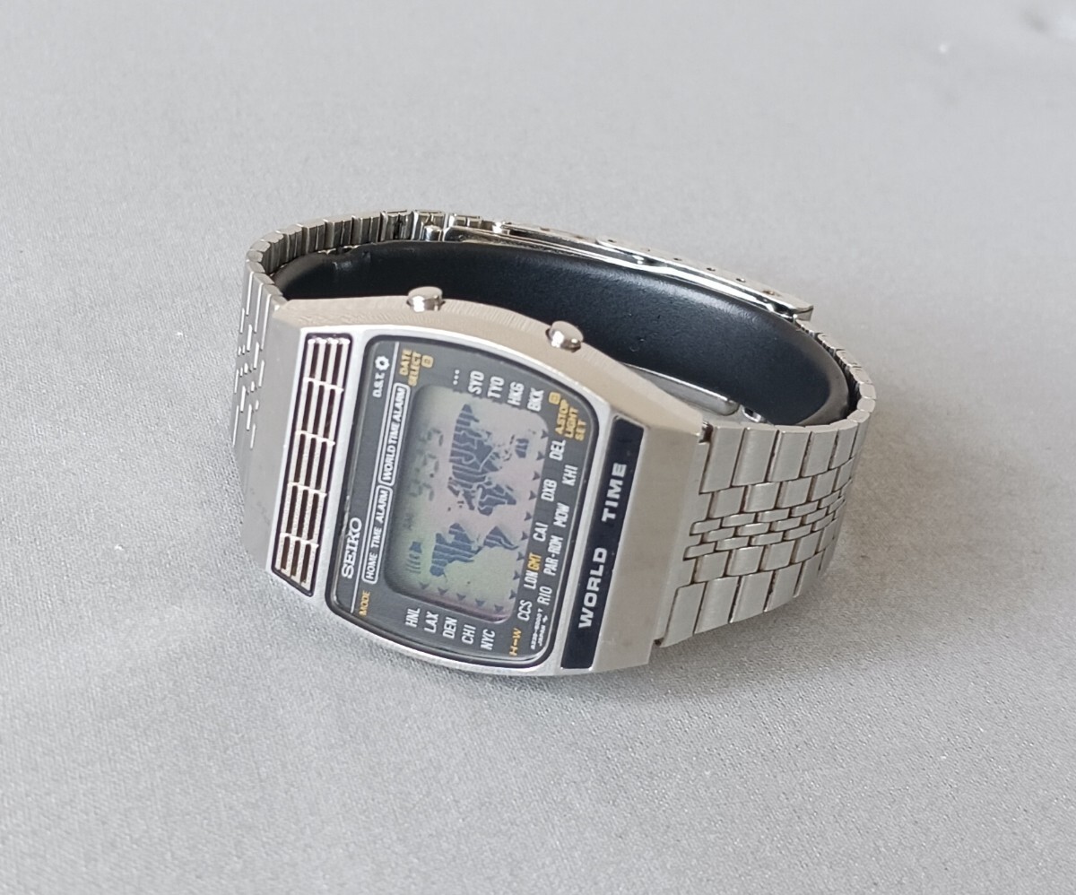 新品】デッドストック セイコー アトラス ワールドタイム 1979年製造