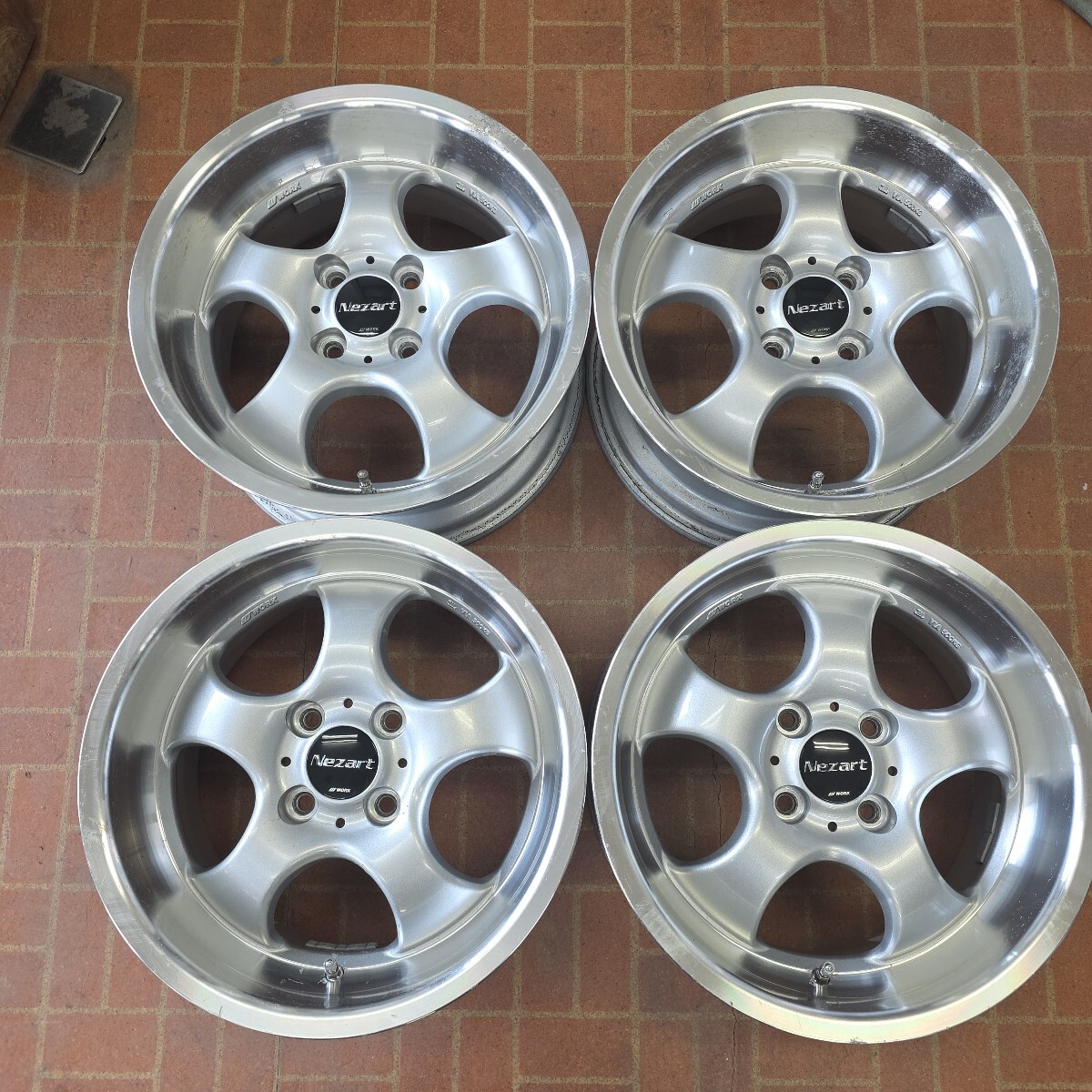 希少 中古ホイール WORK NEZART ワーク ネッツァルト ネツァルト 16