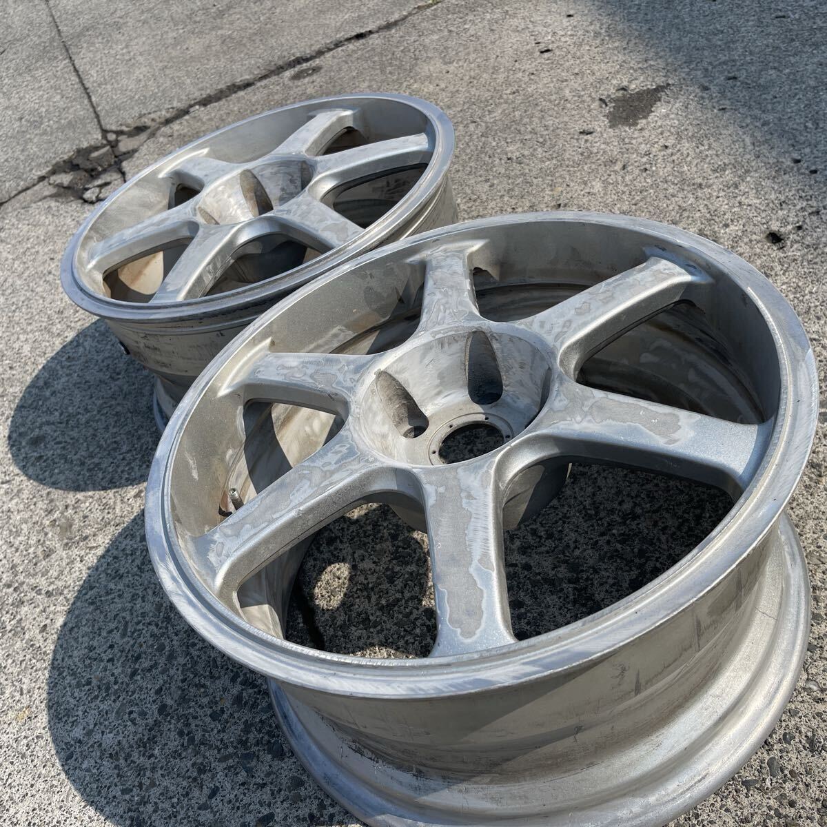 AVS Model 7 18インチ アルミホイール 2本セット AVS model7 18インチ
