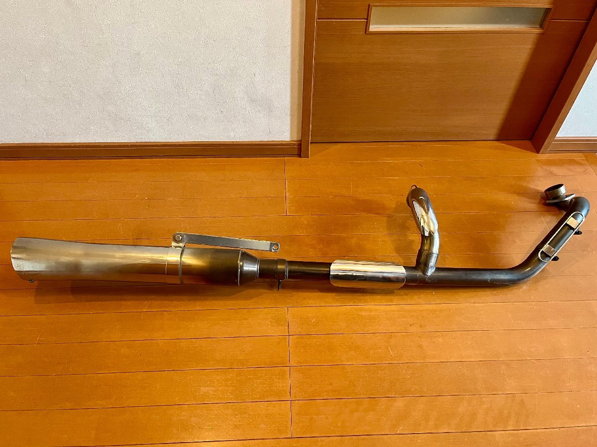スティード400 NC26 大人気!! 社外製 2IN1 スーパートラップマフラー