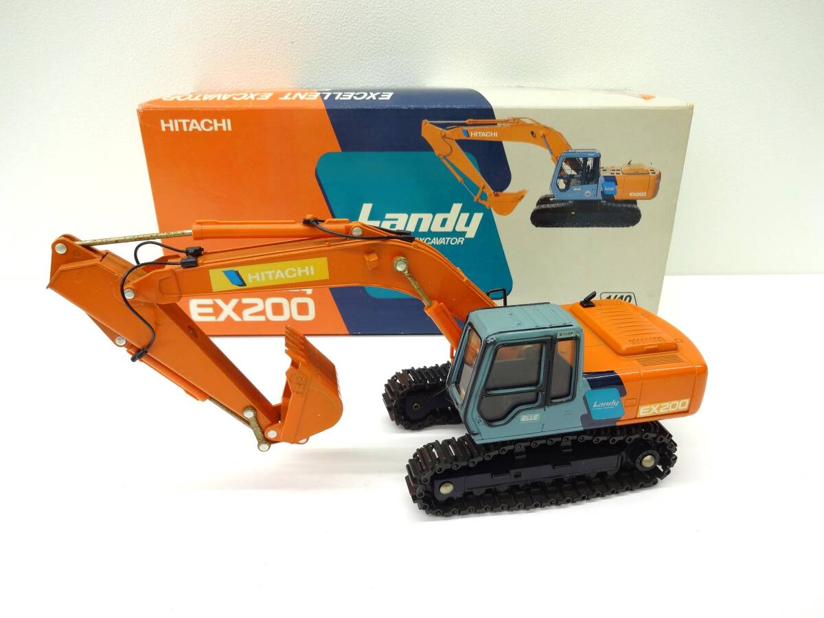 やや傷や汚れあり】1/35 HITACHI 日立建機 ZAXIS 75 UR ショベルカー