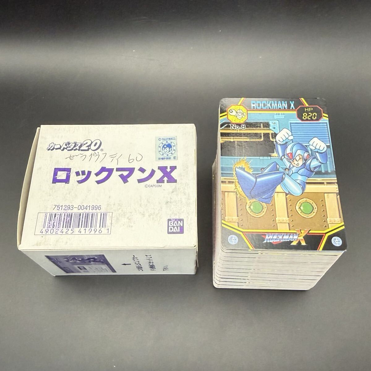 中古】【台紙】カードダス100用 ロックマン7の落札情報詳細 - Yahoo