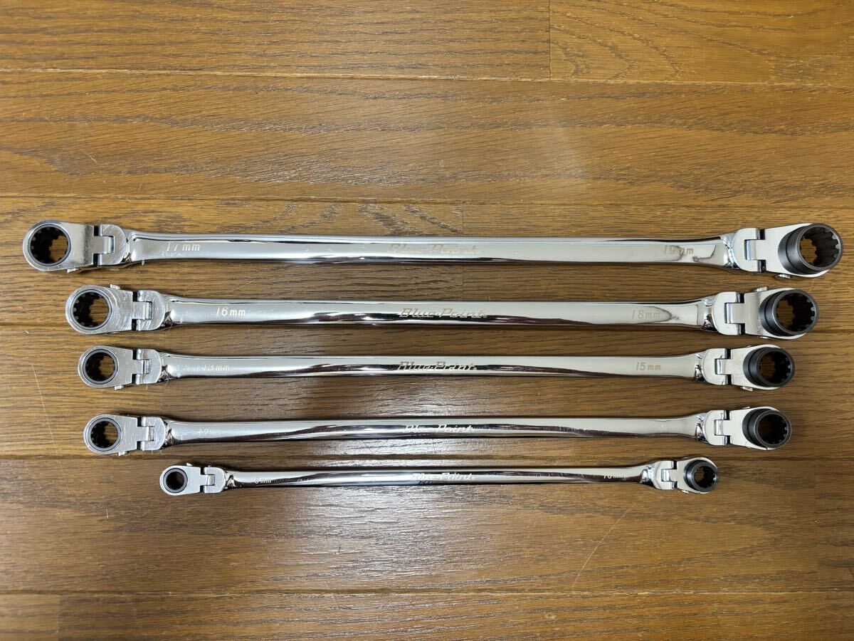 中古品 Blue-Point ブルーポイント 12×14 ロングフレックスラチェット