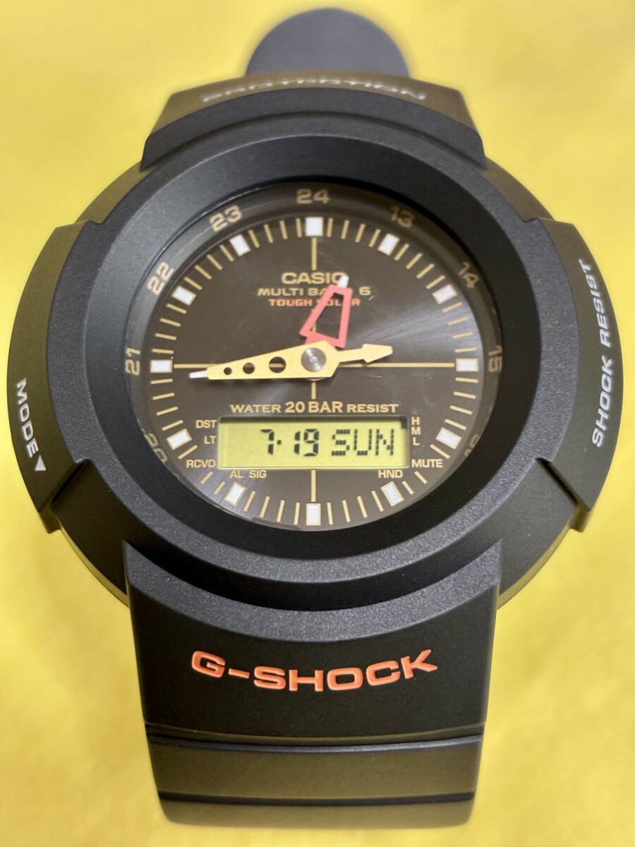 限定！別注品！オールブラックのG-SHOCK AWG-M500 BEAUTY&YOUTH