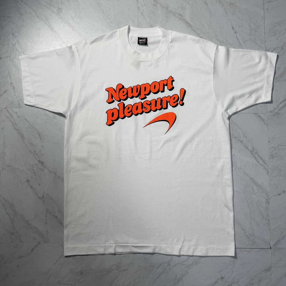 ☆美品 希少！ヴィンテージ Newport Tシャツ 野村訓市 氏着 XL 企業T